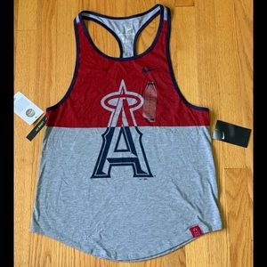 NWT NIKE LA ANGELS MLB LOOSE FIT TANK TOP sz SMALL